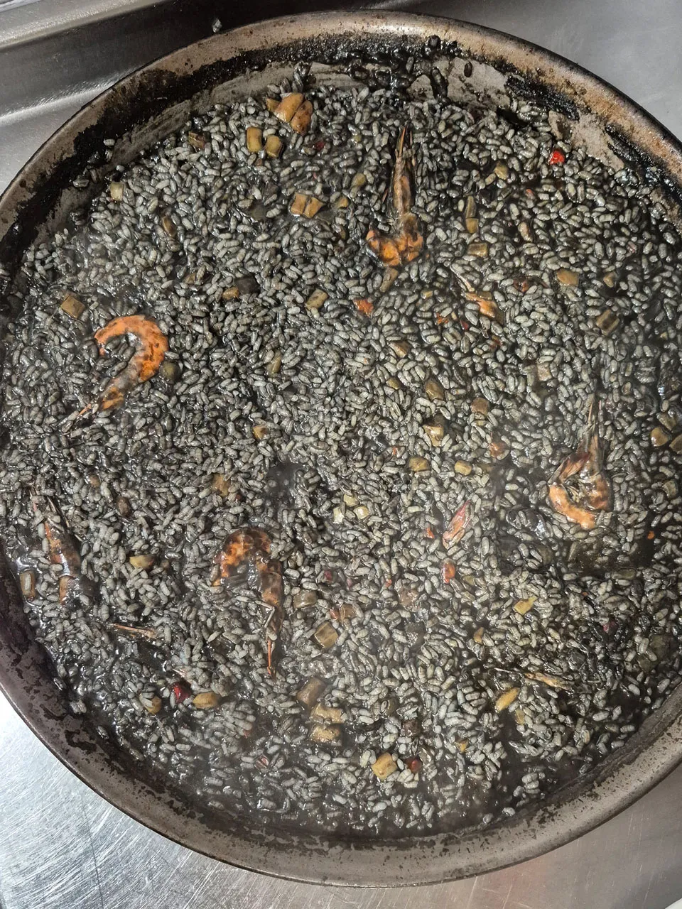 Mallorquinische Meeresfrüchte-Paella — Es Muntant Establiments Palma